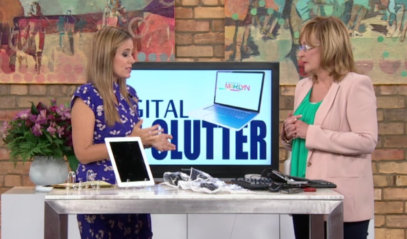 Amber Mac on digital decluttering and swapping on
Swapsity