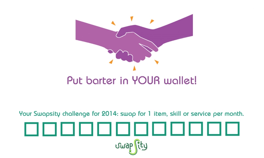 Swapsity Barter Challenge 2014